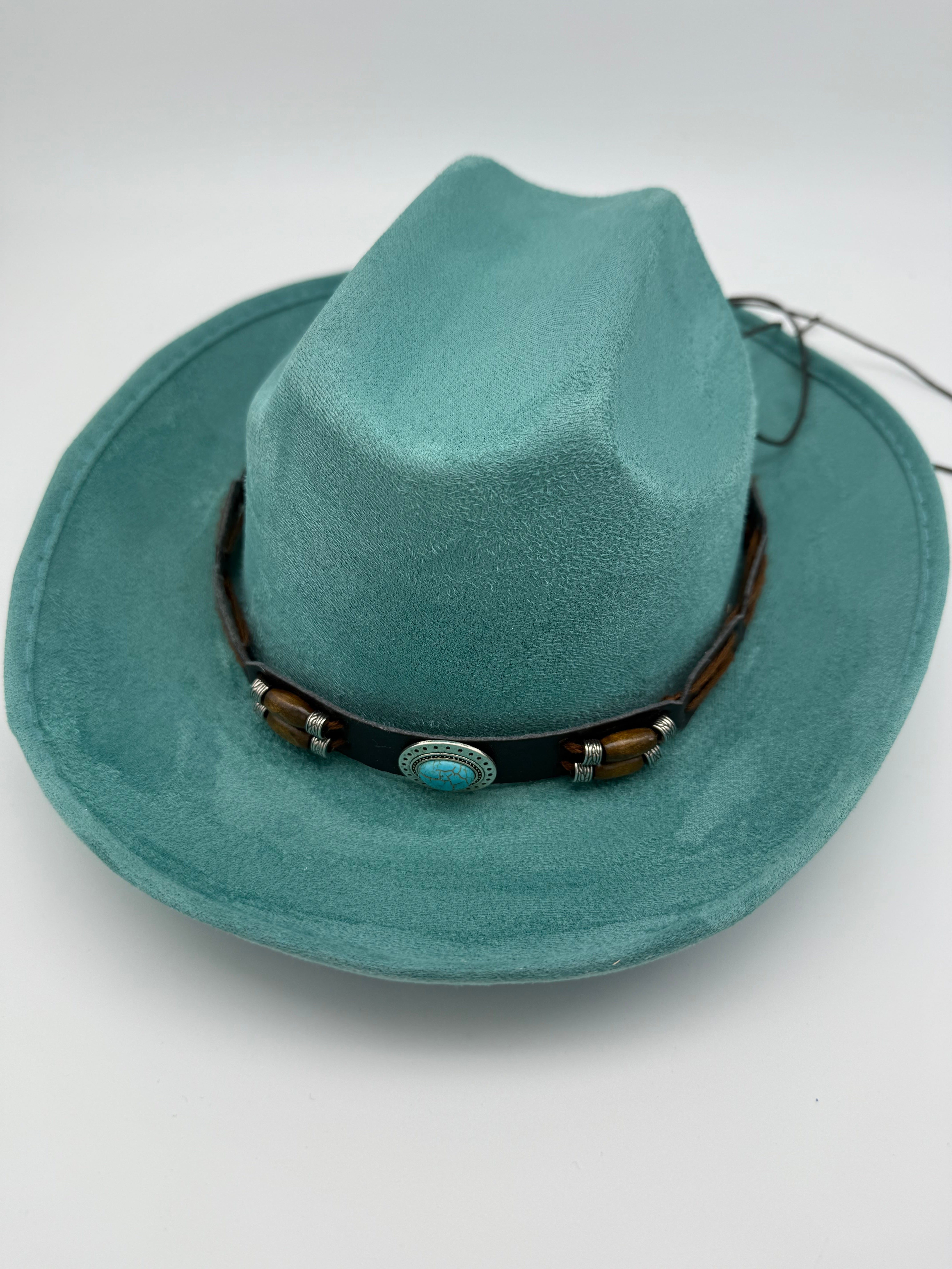 Turquoise Cowgirl Hat